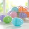 120 PCS/ 180 PCS Easter Plastic Fillable Eggs in 6 Assorted Colors